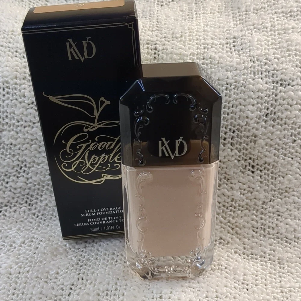 KVD Beauty Good Apple Full-Coverage Serum Foundation in Light(018), 30g/1.01oz
